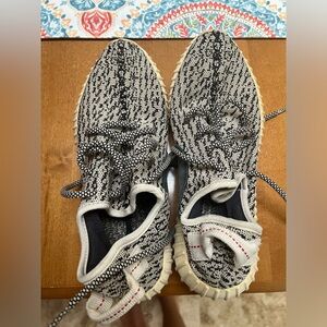 Grey Adidas Yeezy Boost Sneakers Size 7.5